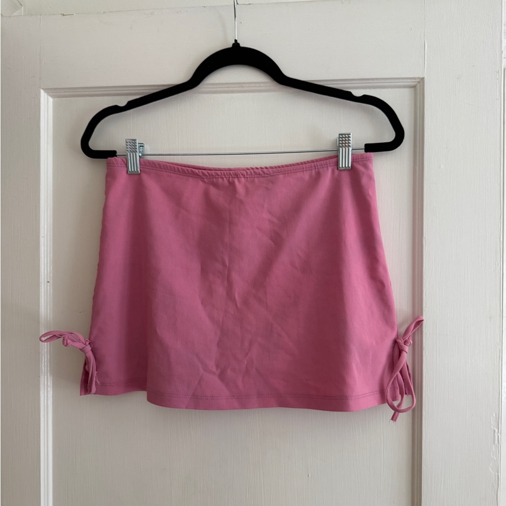 Pink Mini Skort